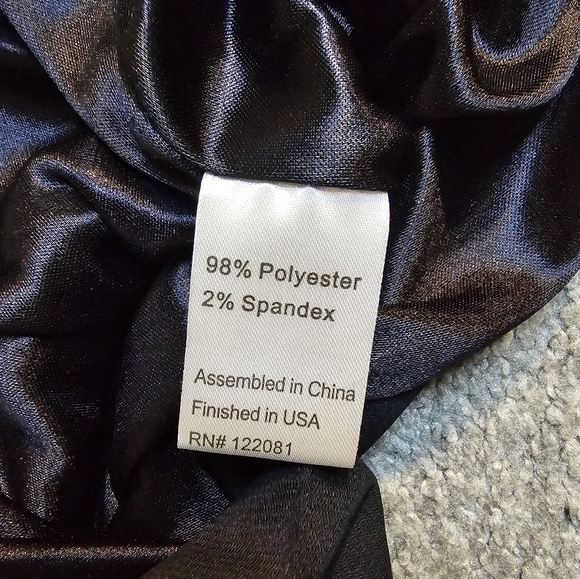 Bettie Page Tatyana Retro 40's Navy Blue Nautical Button Wiggle Dress XXS - Picture 7 of 11